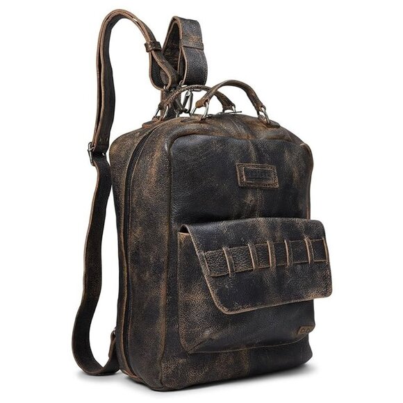 BED STU distressed leather KAMET backpack NWT - Picture 1 of 6